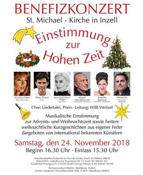 Moderation Benefiz Konzert